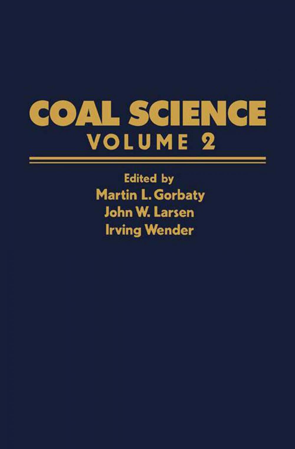 Big bigCover of Coal Science