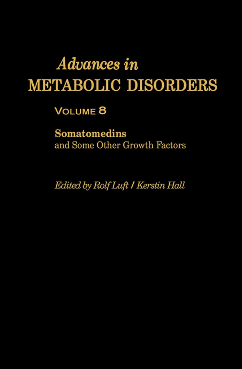 Big bigCover of Advances in Metabolic Disorders