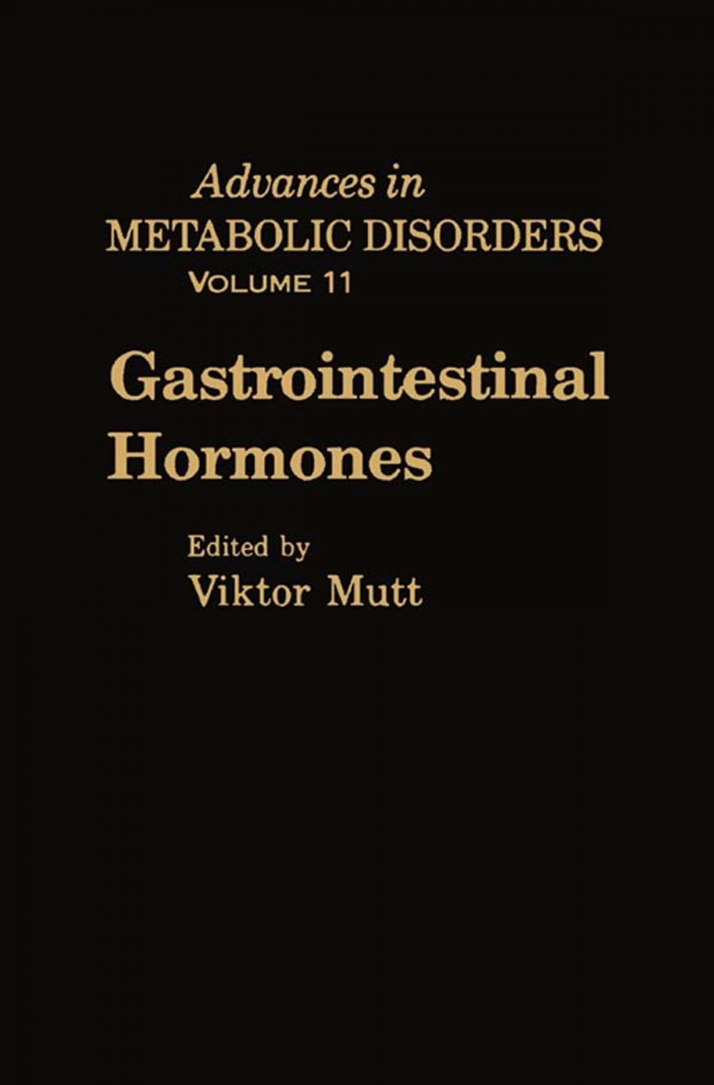 Big bigCover of Gastrointestinal Hormones