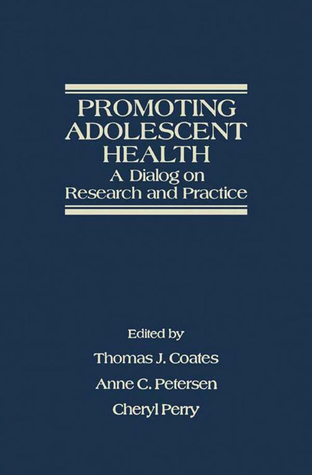 Big bigCover of Promoting Adolescent Health