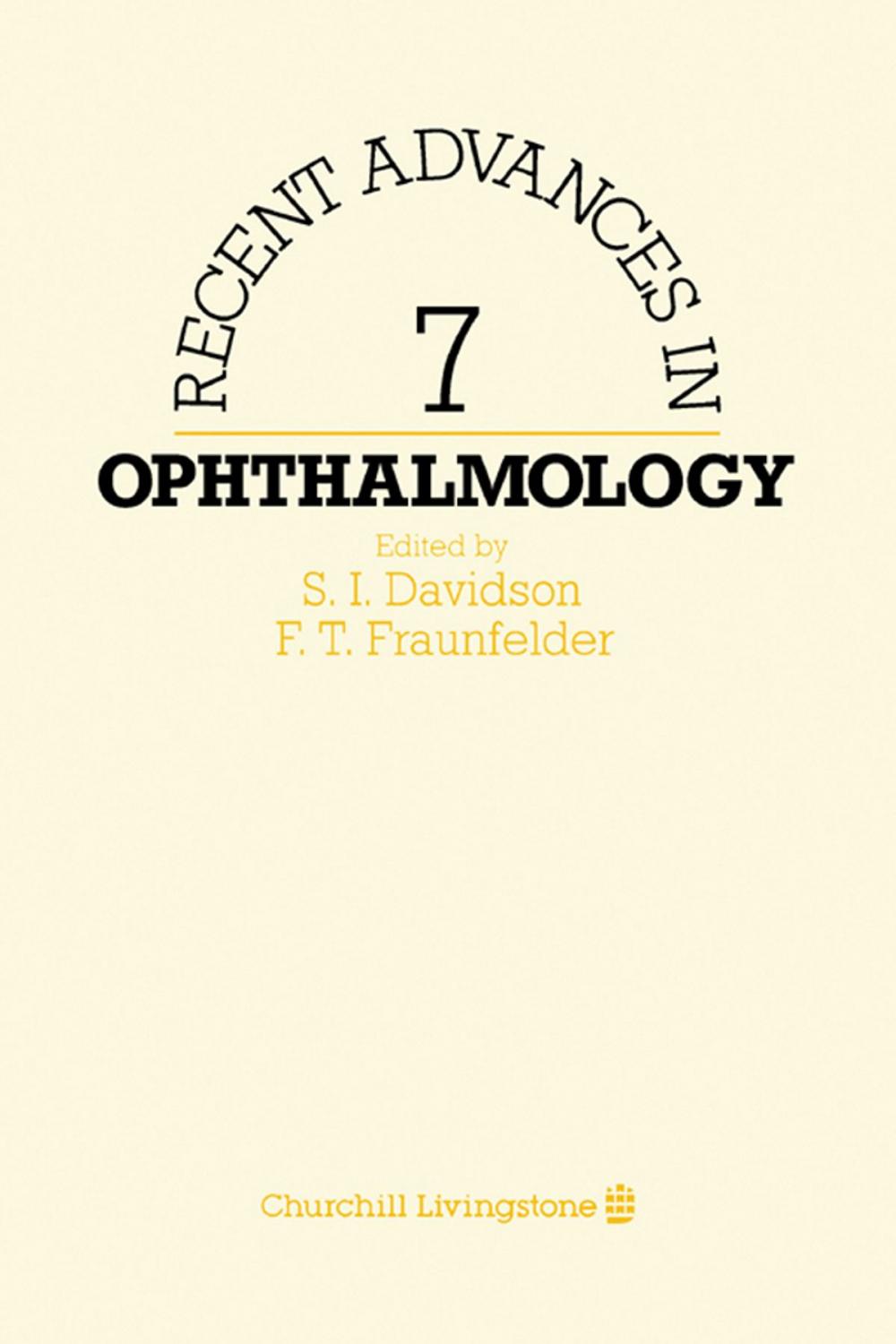 Big bigCover of Recent Advances in Ophthalmology