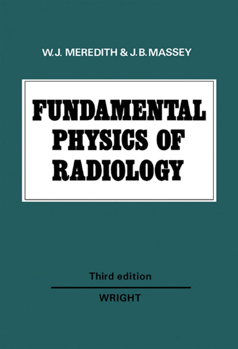 Big bigCover of Fundamental Physics of Radiology