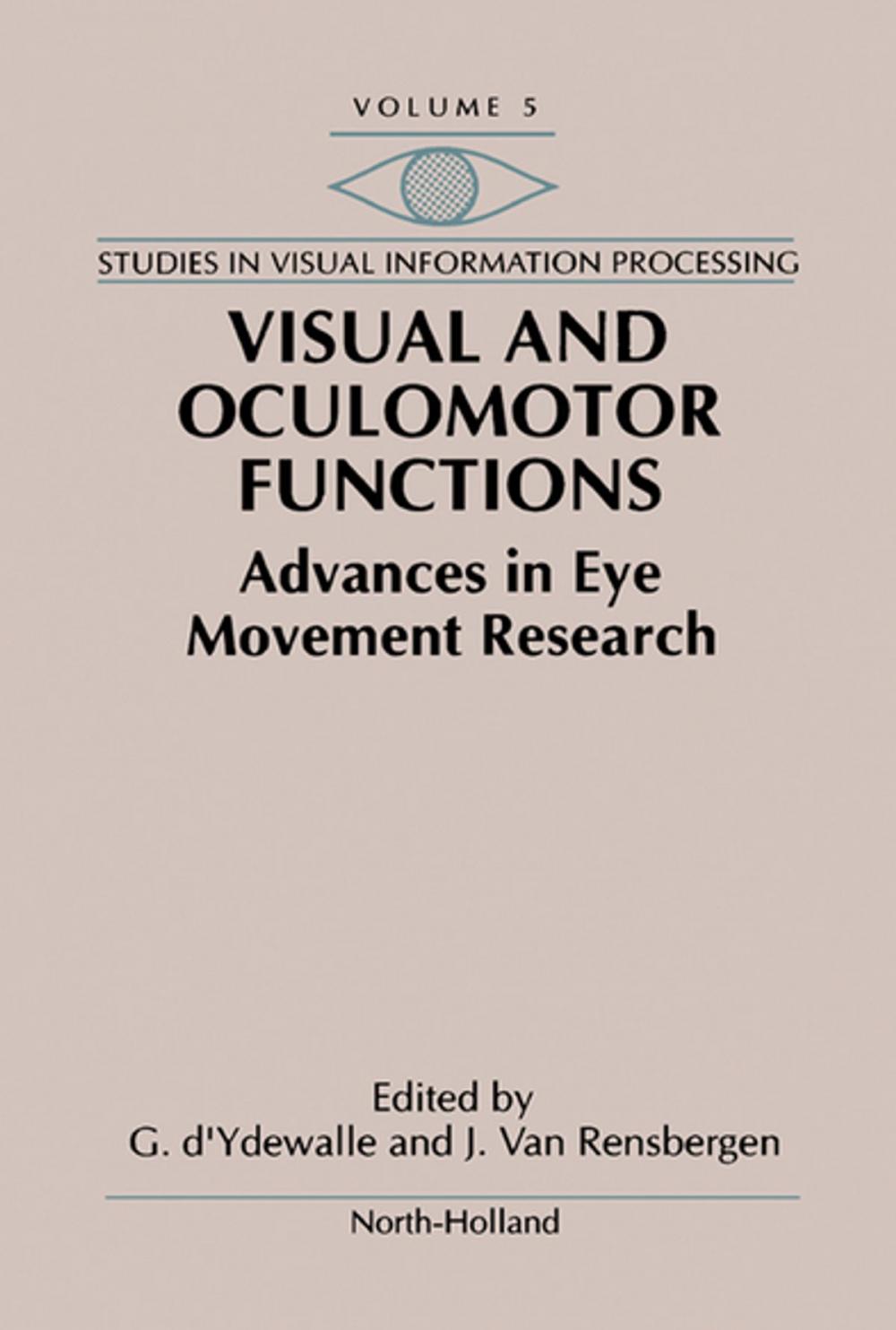 Big bigCover of Visual and Oculomotor Functions