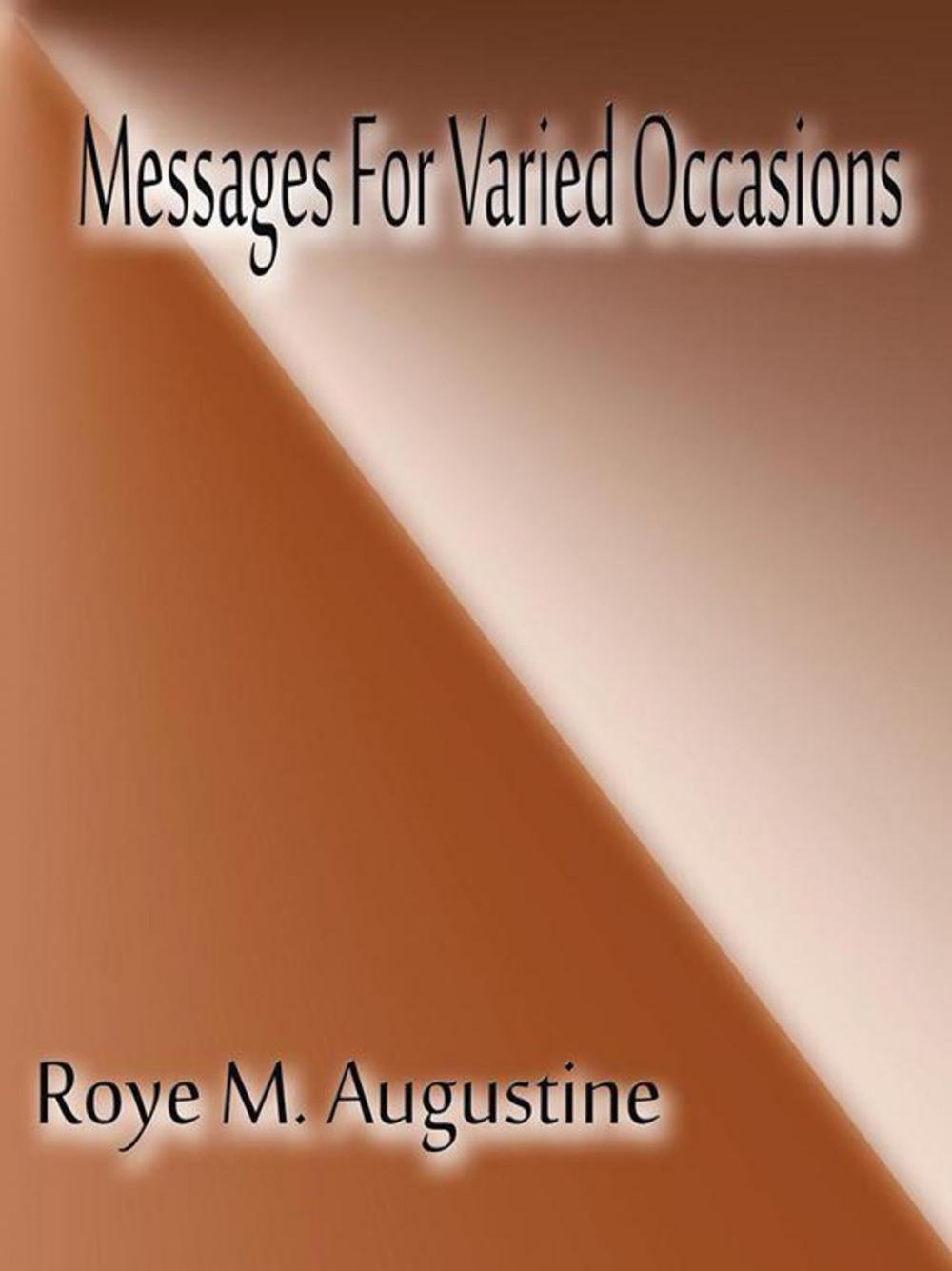 Big bigCover of Messages for Varied Occasions