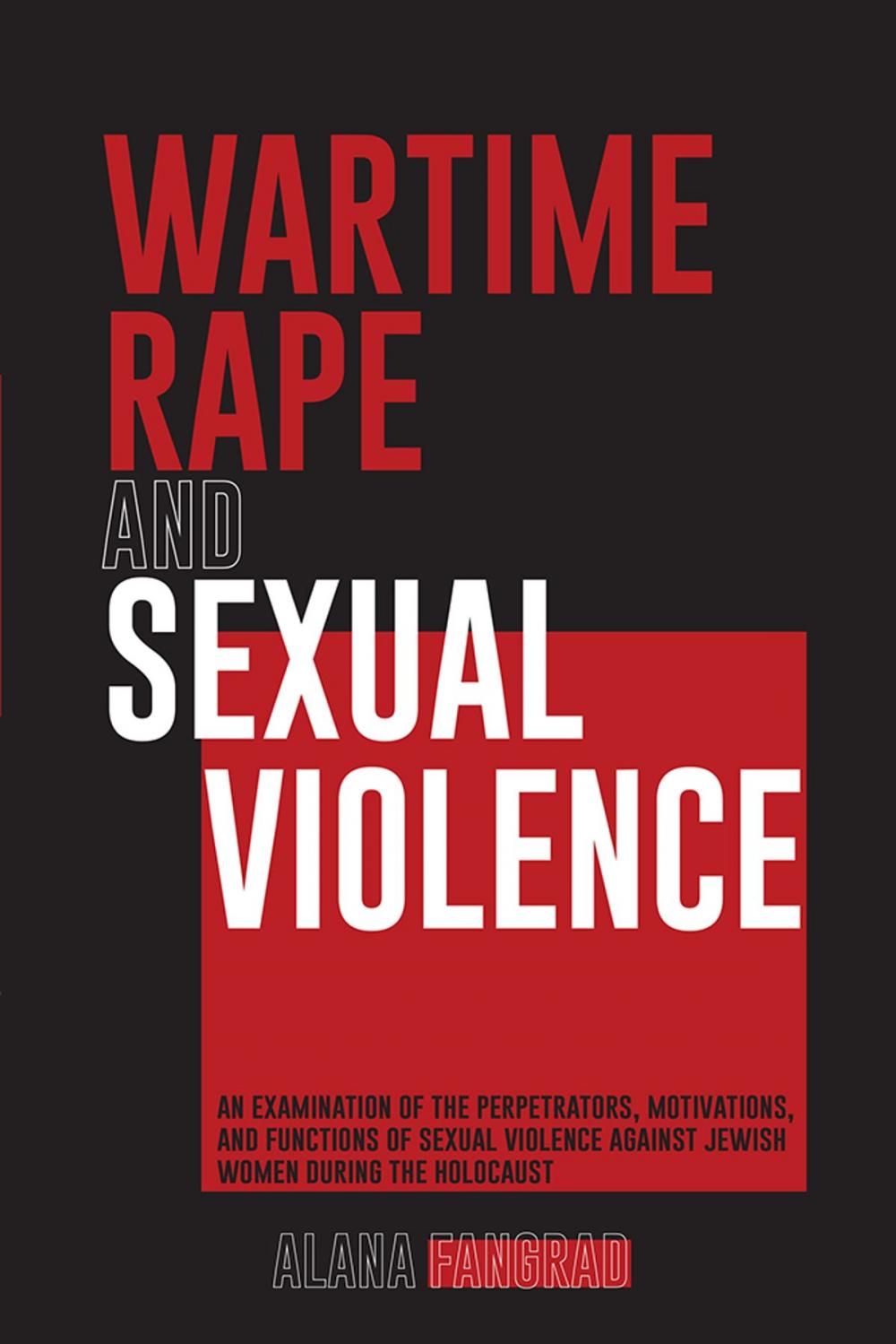 Big bigCover of Wartime Rape and Sexual Violence