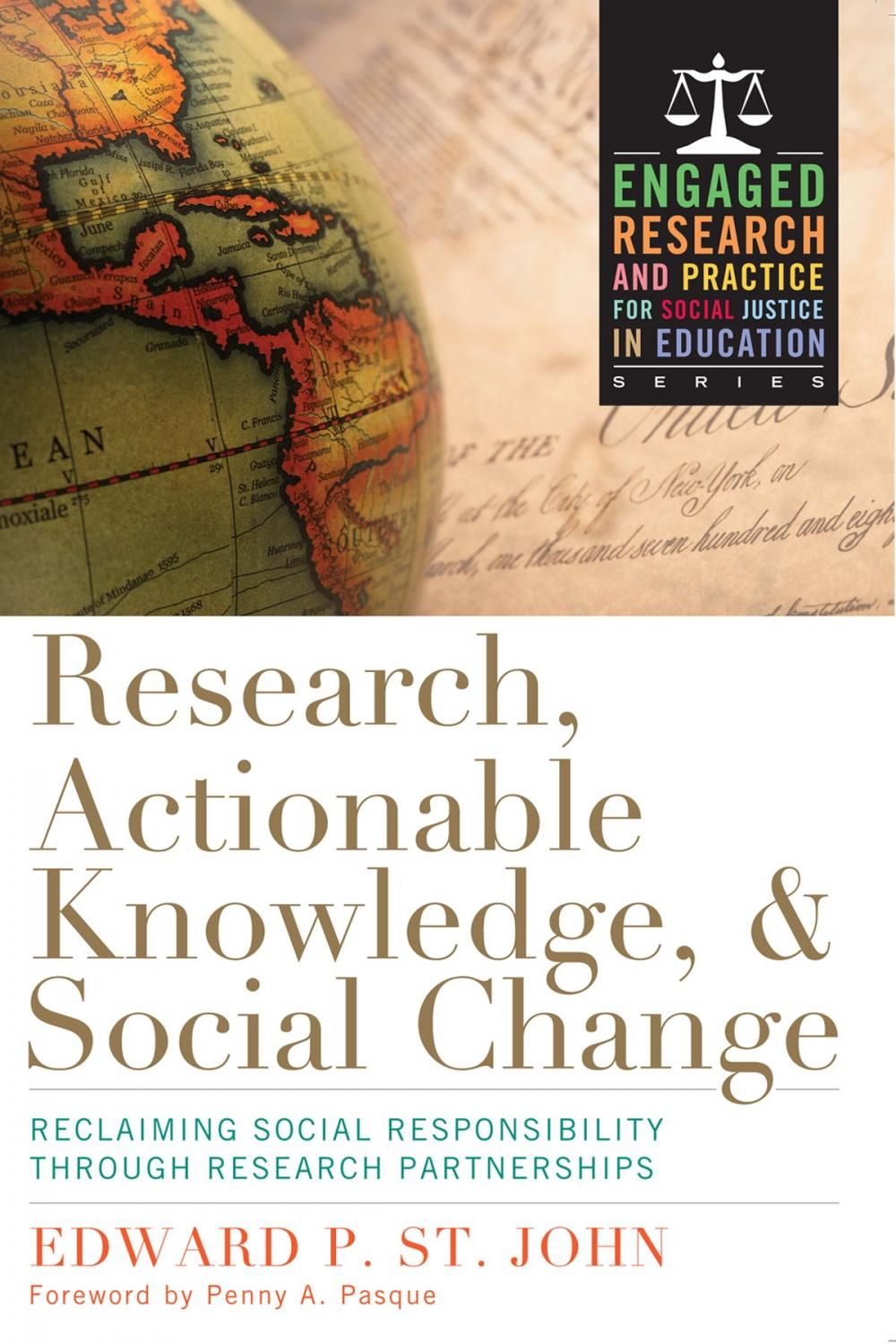 Big bigCover of Research, Actionable Knowledge, and Social Change