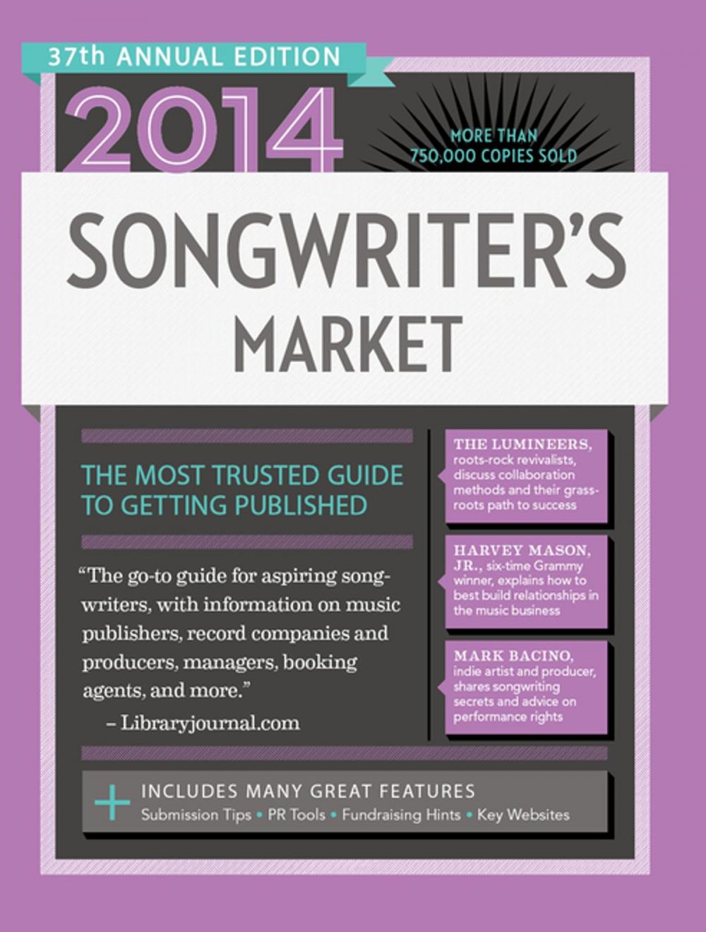 Big bigCover of 2014 Songwriter's Market