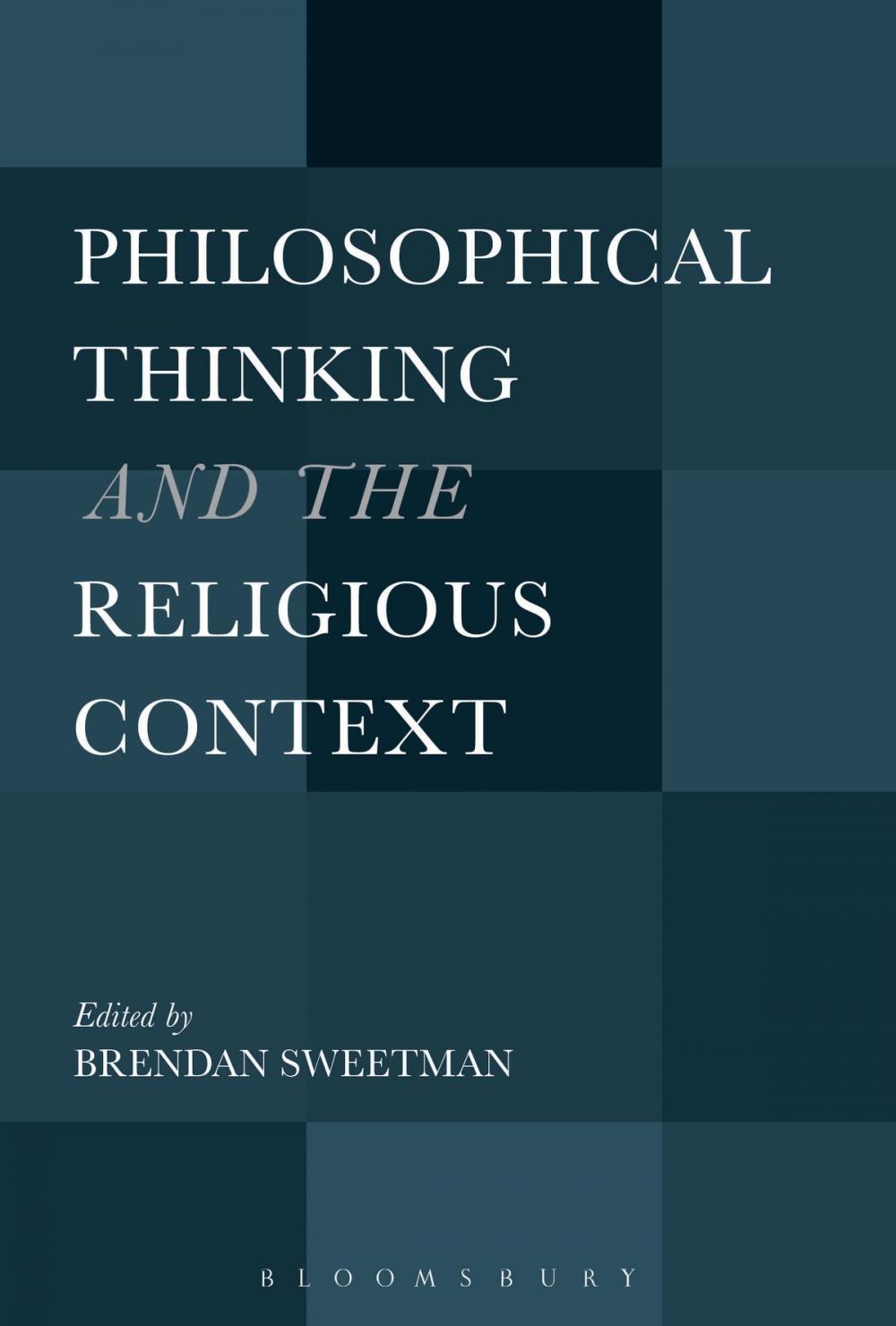 Big bigCover of Philosophical Thinking and the Religious Context