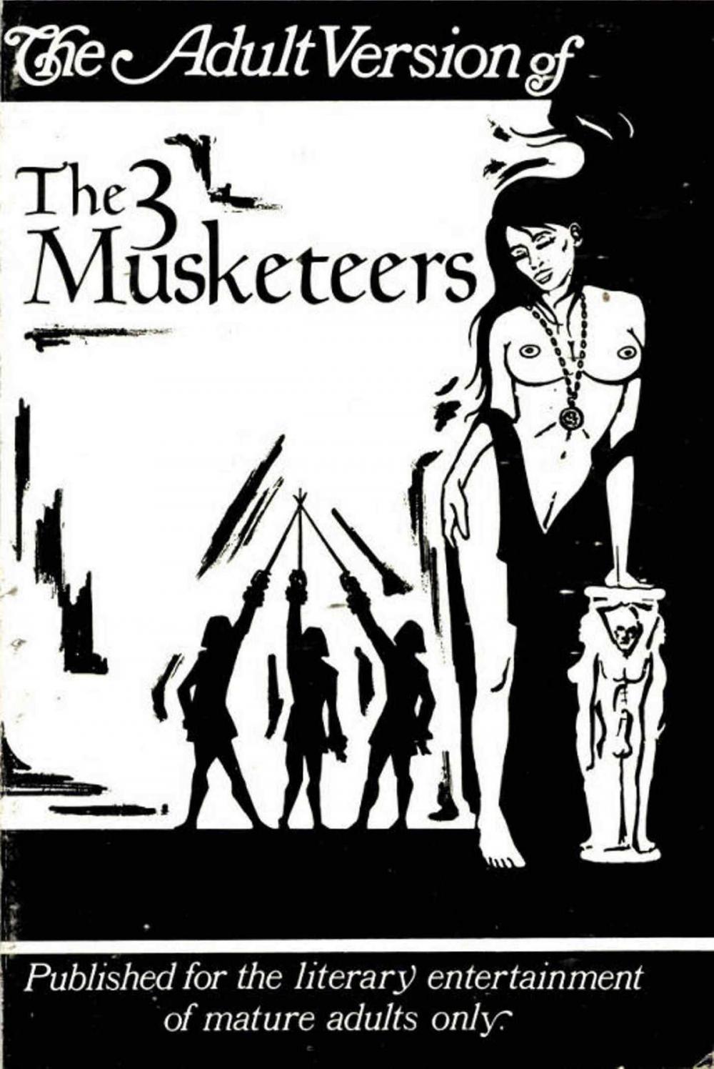 Big bigCover of The Adult Version of The Three Musketeers