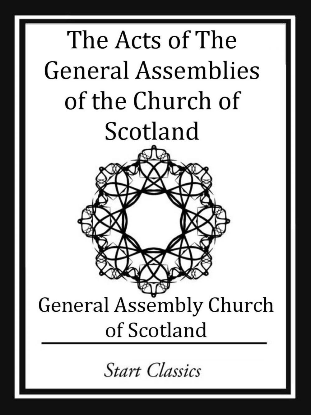 Big bigCover of The Acts of The General Assemblies of