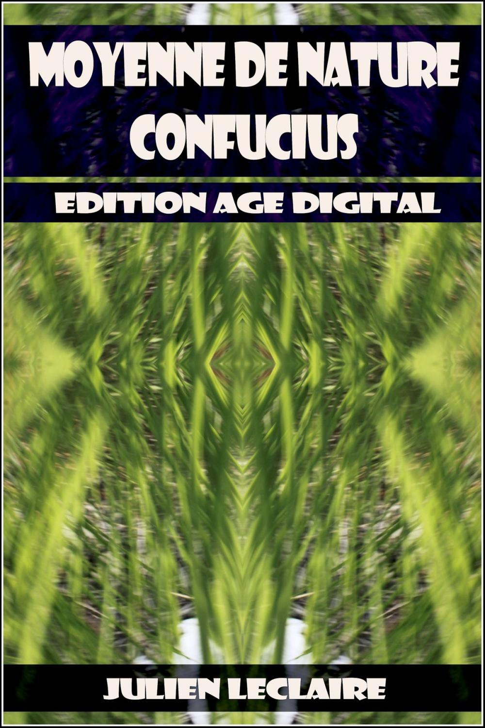 Big bigCover of Moyenne de Nature Confucius