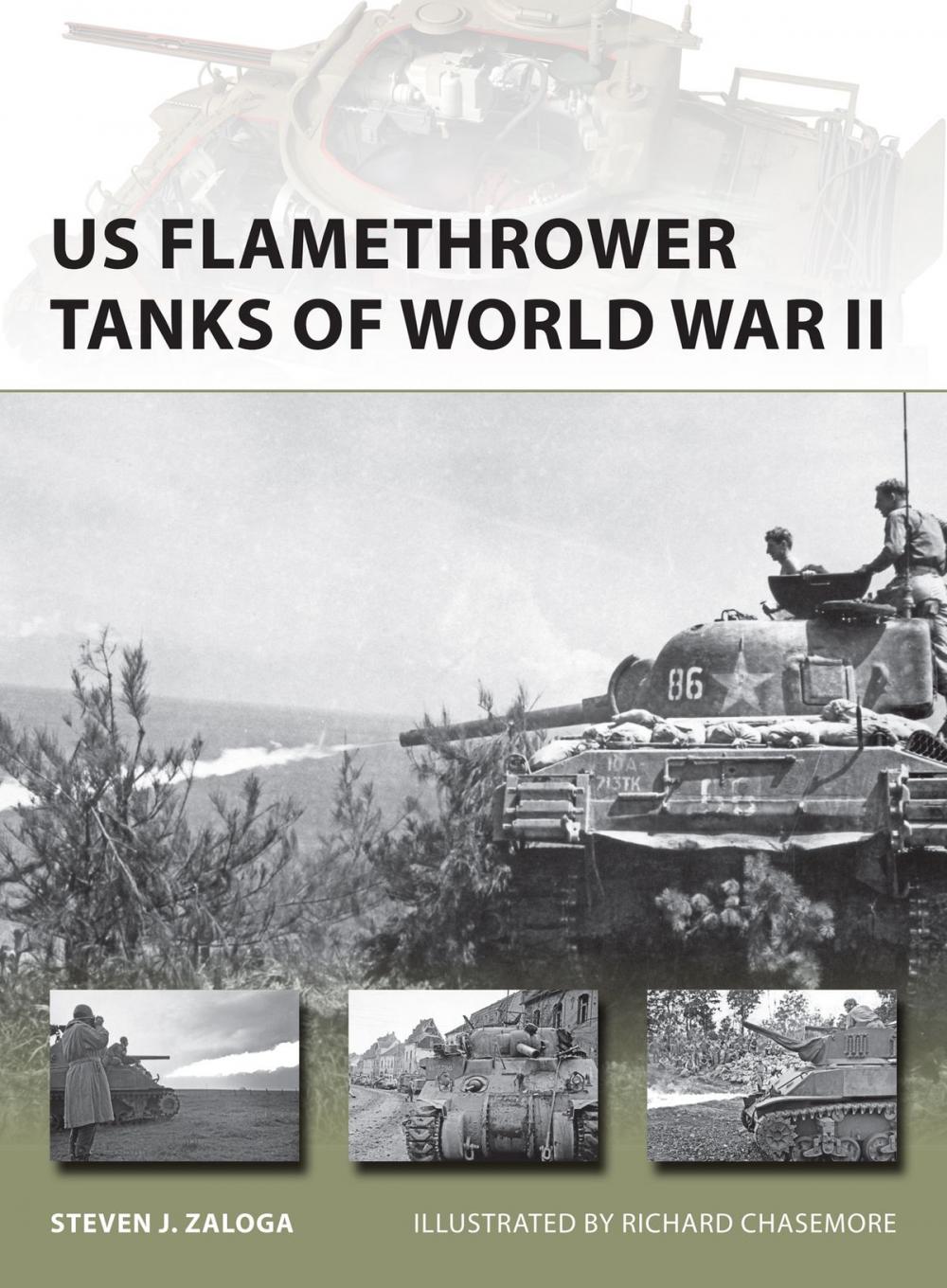 Big bigCover of US Flamethrower Tanks of World War II