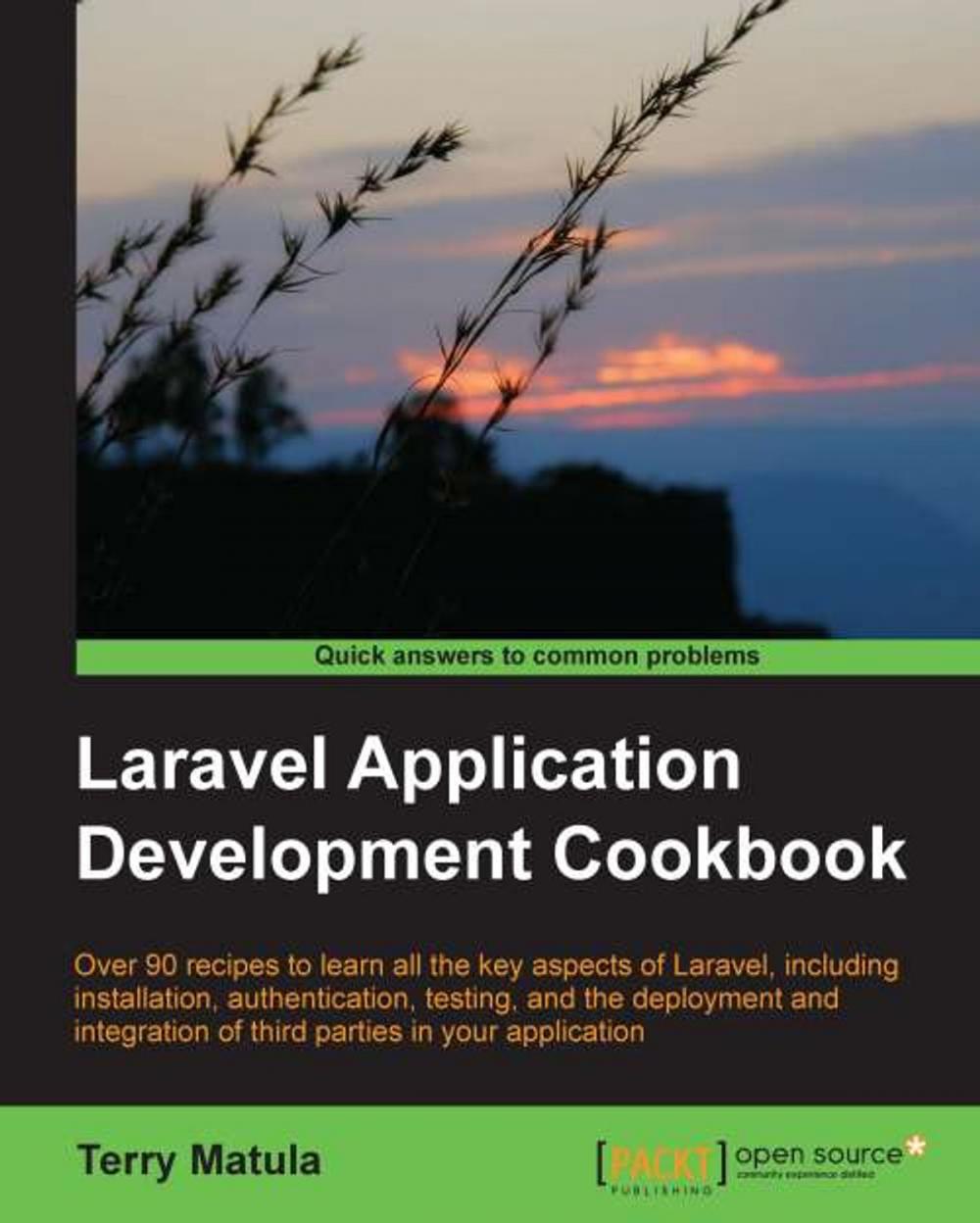 Big bigCover of Laravel Application Development Cookbook