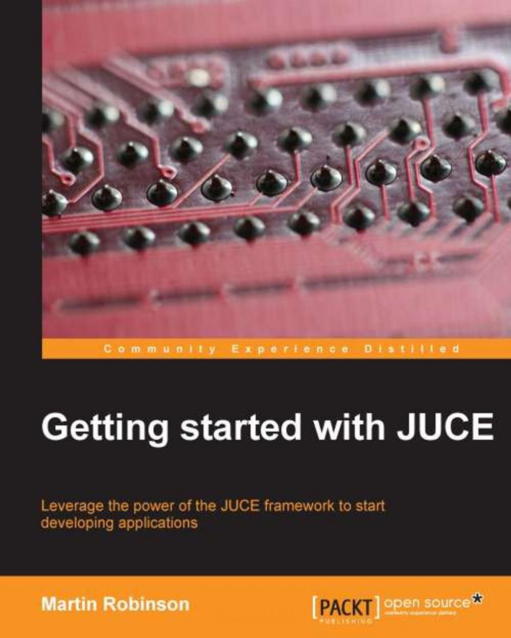 Big bigCover of Getting started with JUCE