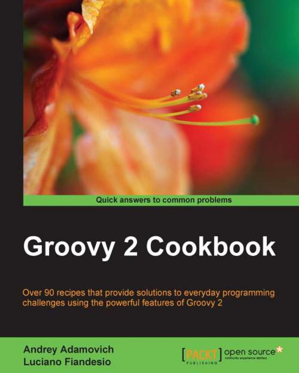 Big bigCover of Groovy 2 Cookbook