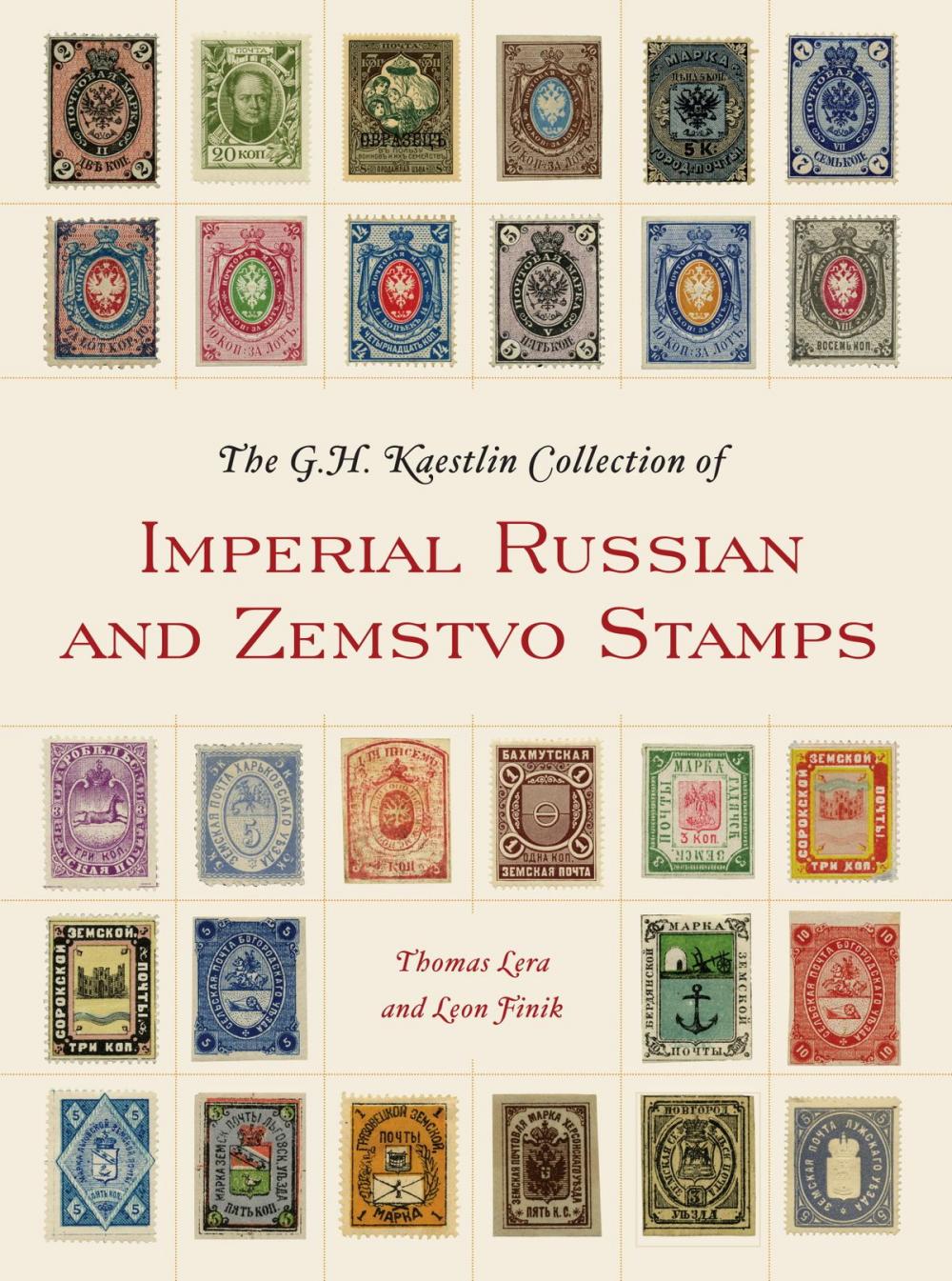 Big bigCover of The GH Kaestlin Collection of Imperial Russian and Zemstvo Stamps