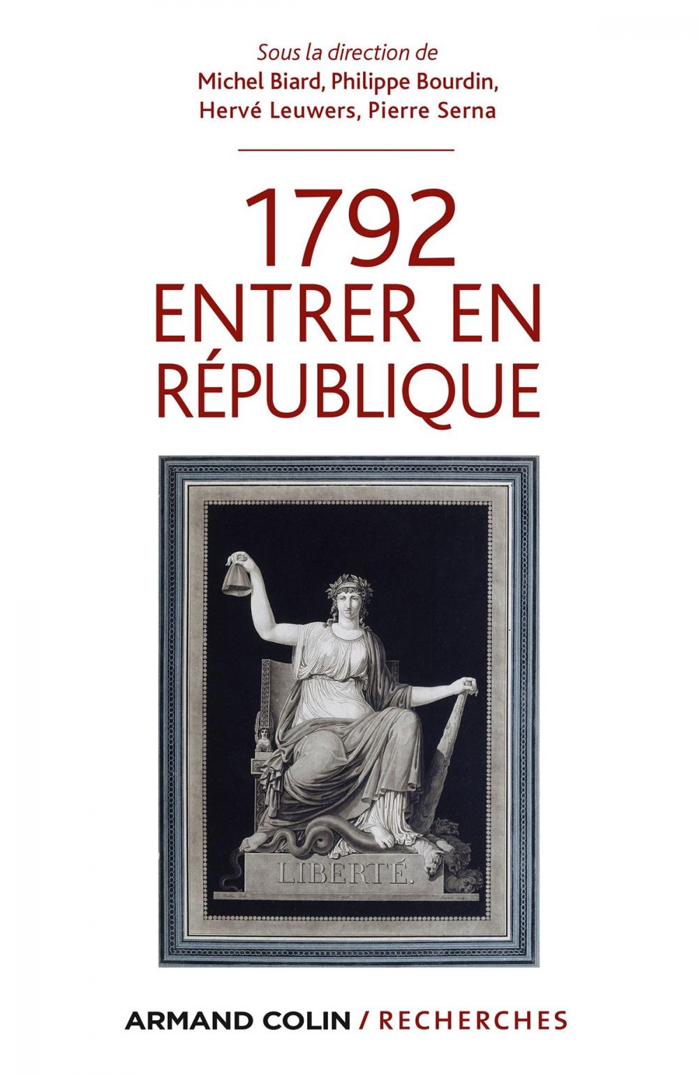Big bigCover of 1792 Entrer en République