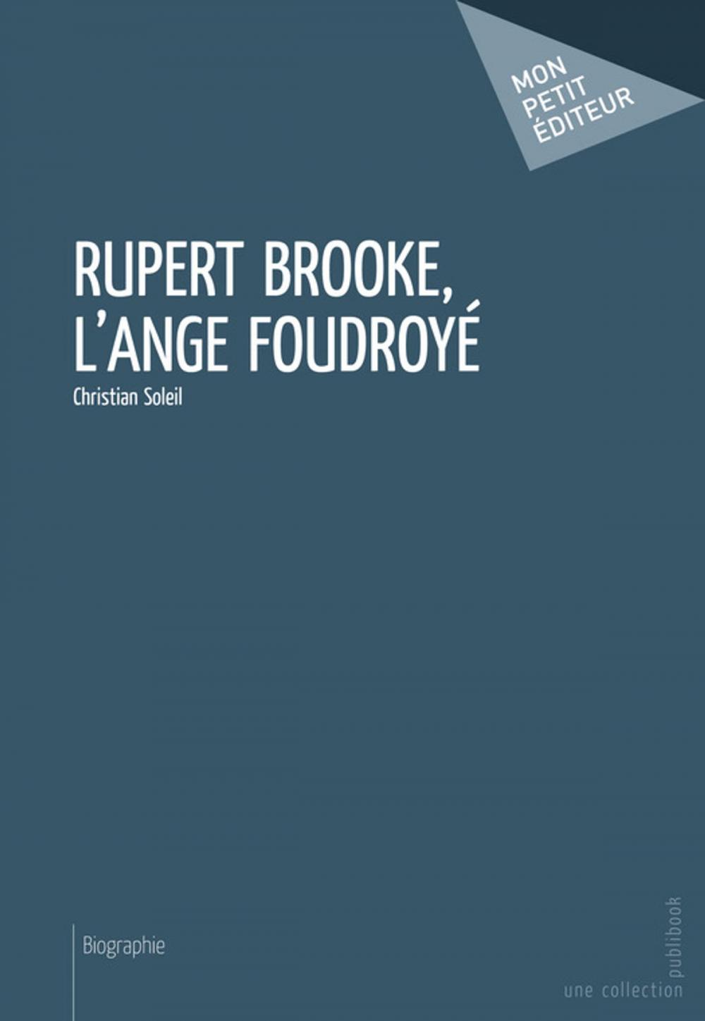 Big bigCover of Rupert Brooke, l'ange foudroyé