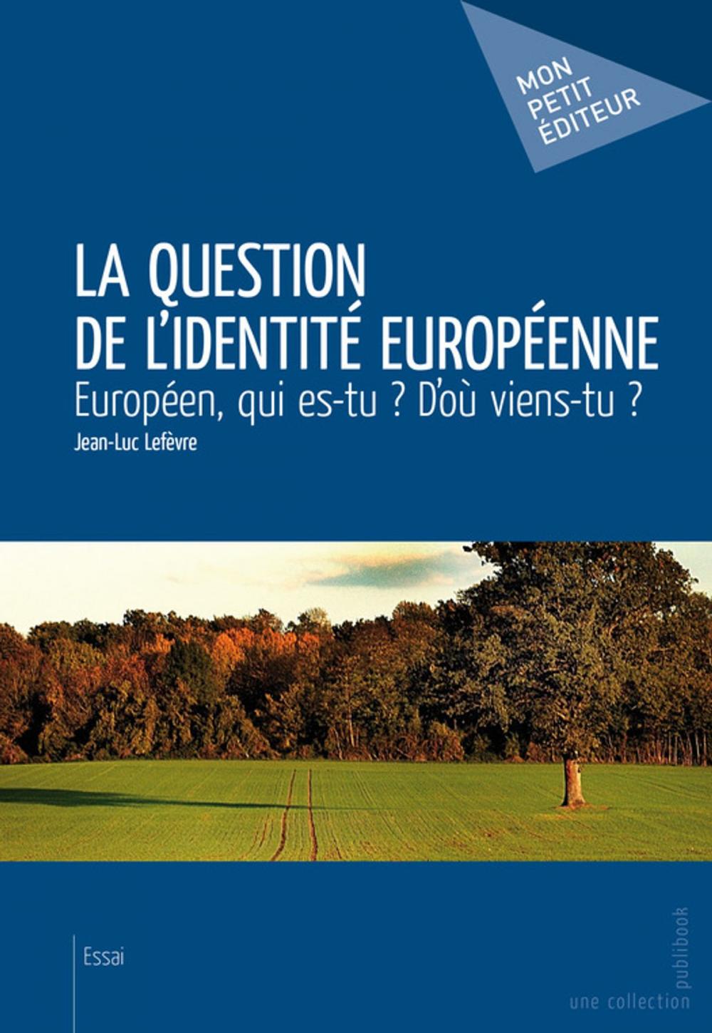 Big bigCover of La Question de l'identité européenne