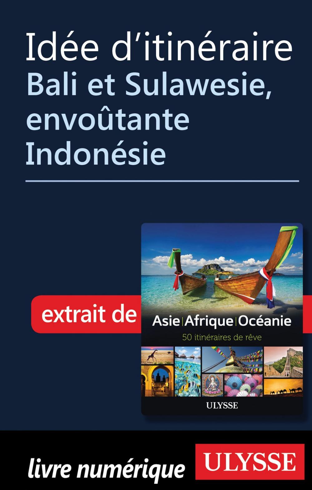 Big bigCover of Idée d'itinéraire - Bali et Sulawesie, envoûtante Indonésie