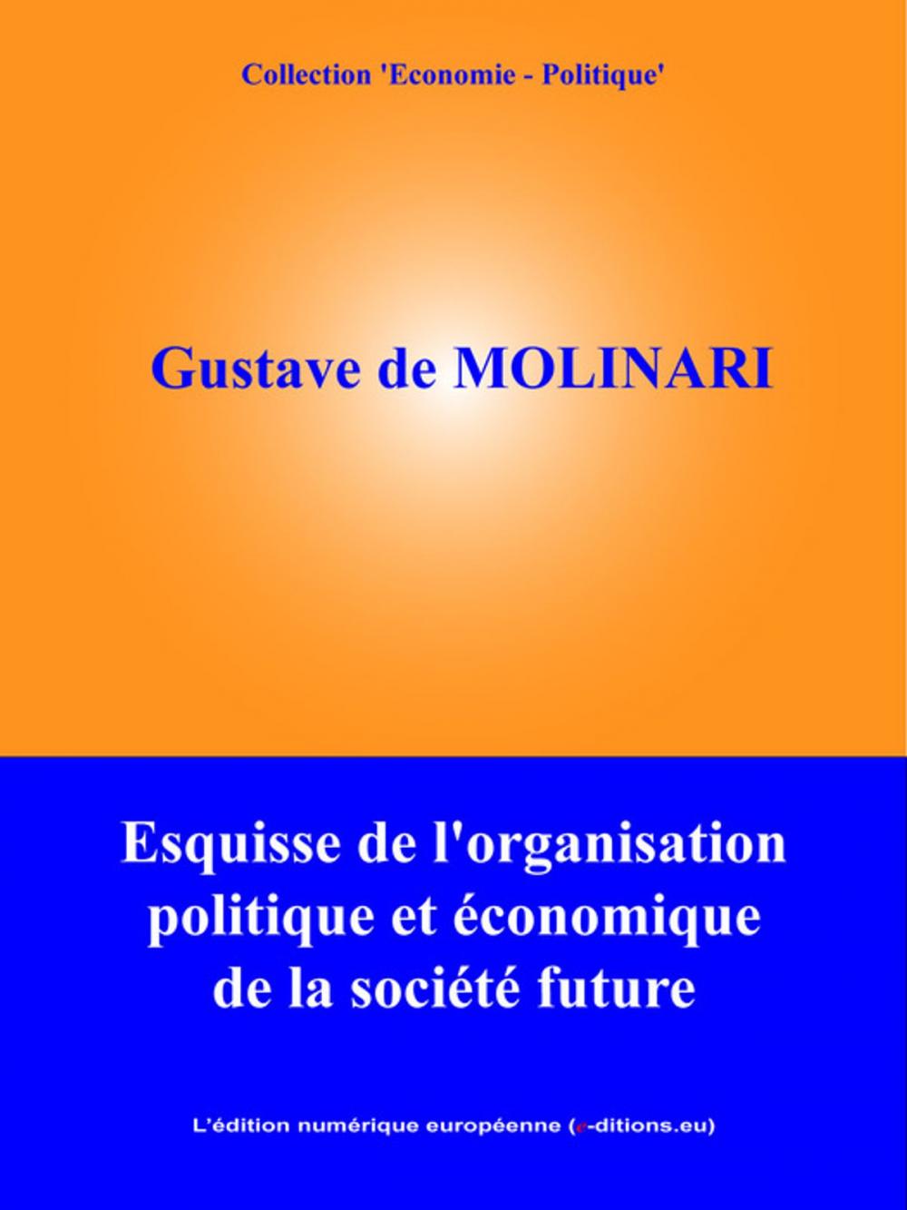 Big bigCover of Esquisse de l'organisation politique et économique de la société future