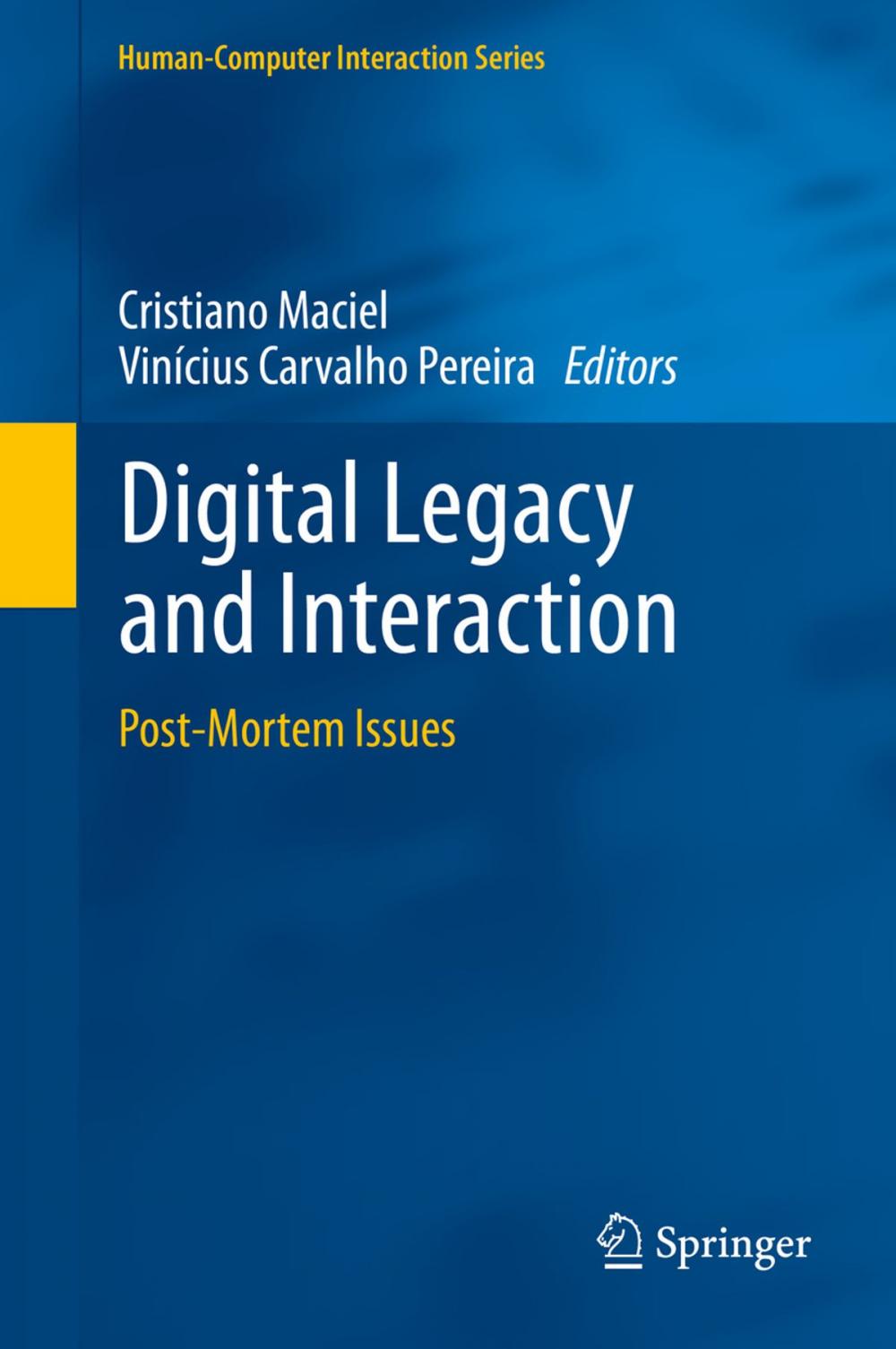 Big bigCover of Digital Legacy and Interaction