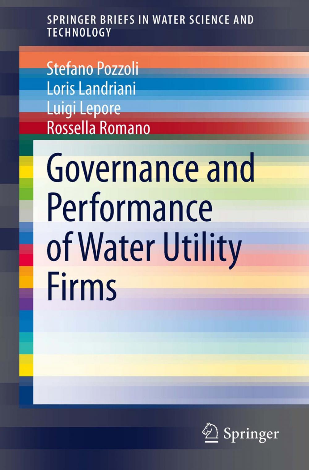 Big bigCover of Governance and Performance of Water Utility Firms