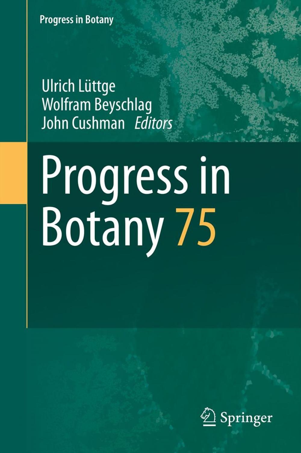 Big bigCover of Progress in Botany