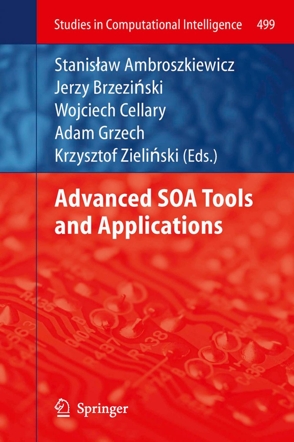 Big bigCover of Advanced SOA Tools and Applications