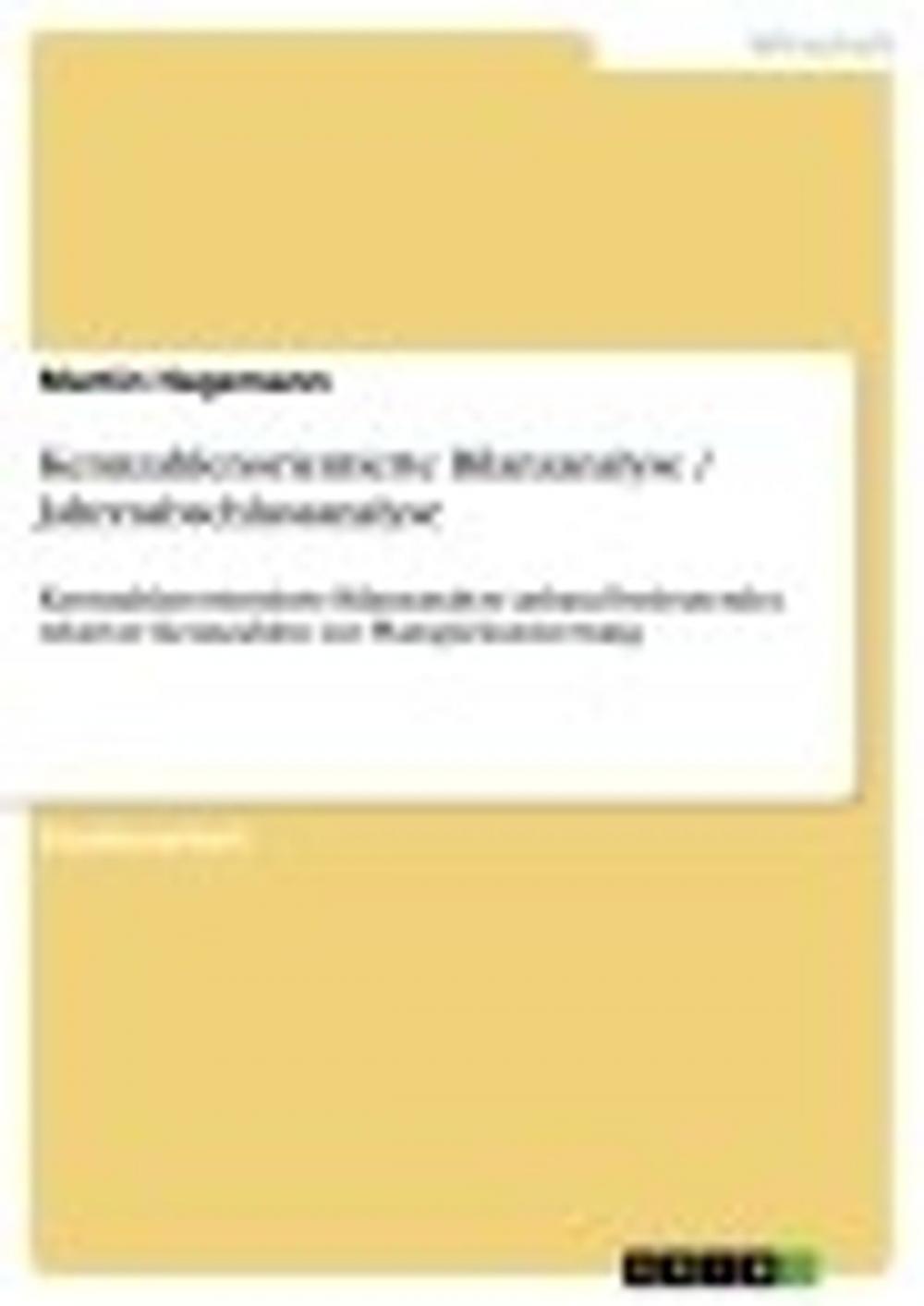 Big bigCover of Kennzahlenorientierte Bilanzanalyse / Jahresabschlussanalyse