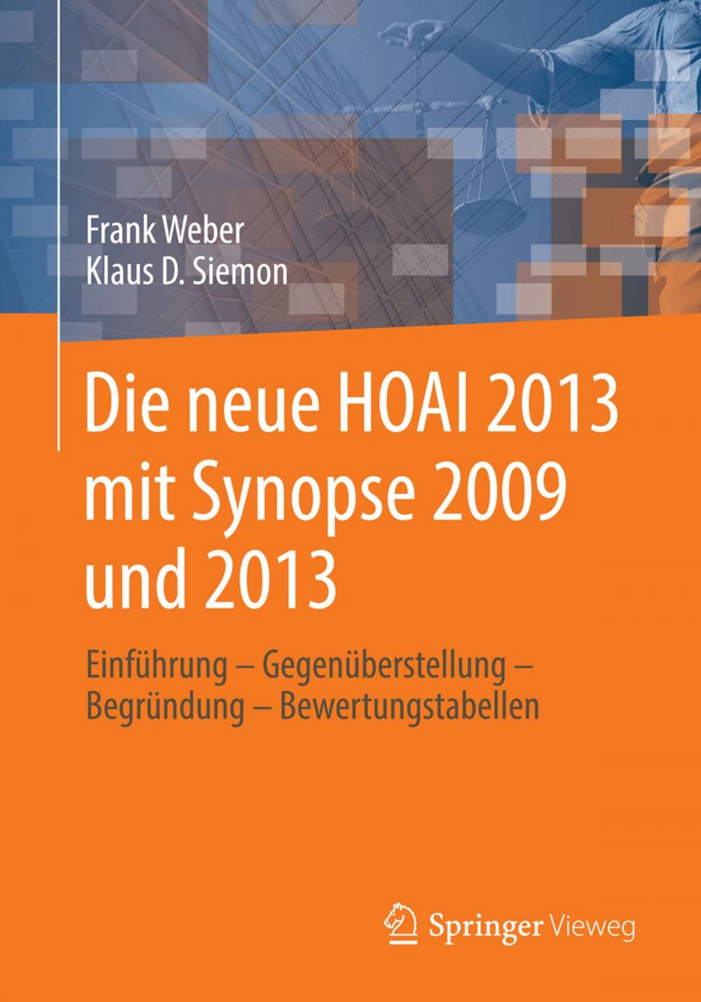 Big bigCover of Die neue HOAI 2013 mit Synopse 2009 und 2013