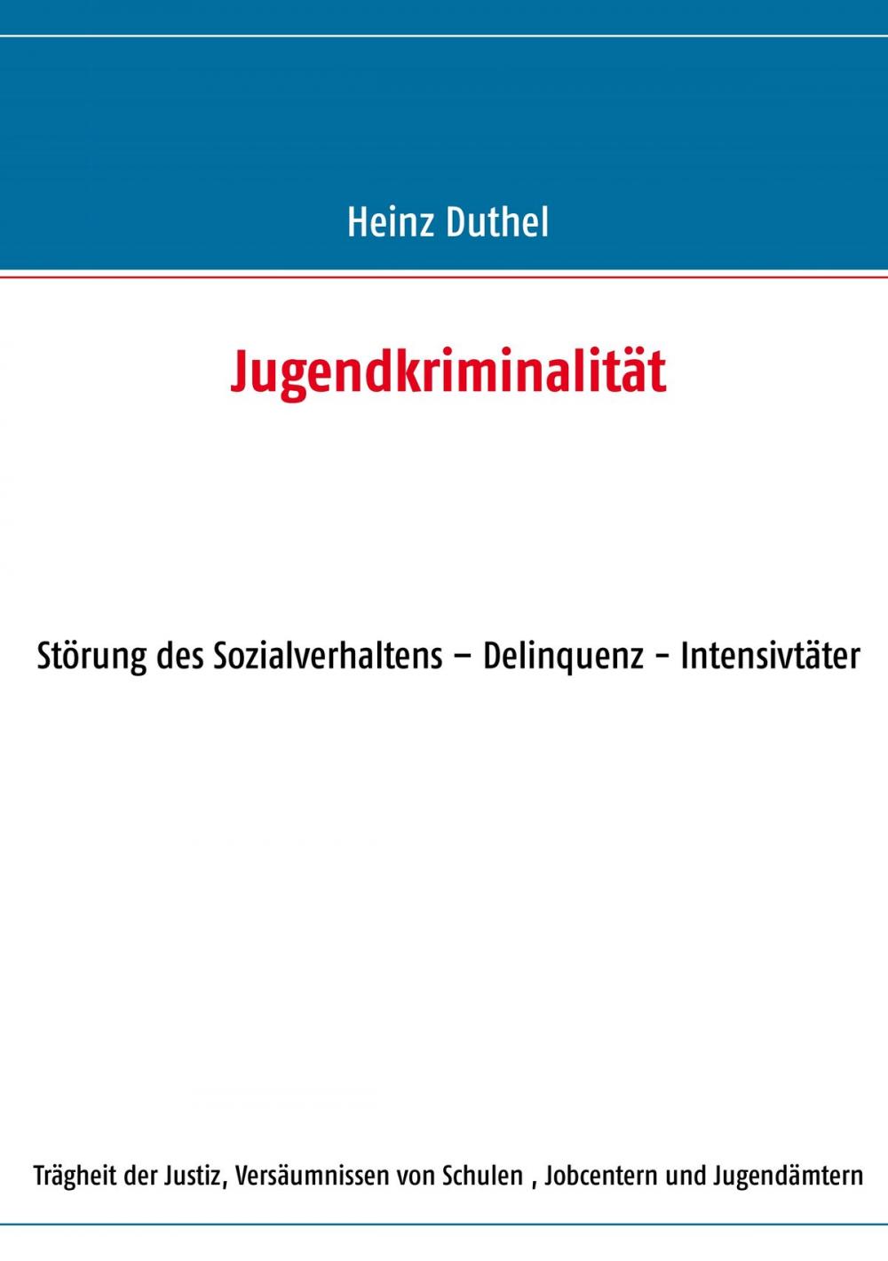 Big bigCover of Jugendkriminalität