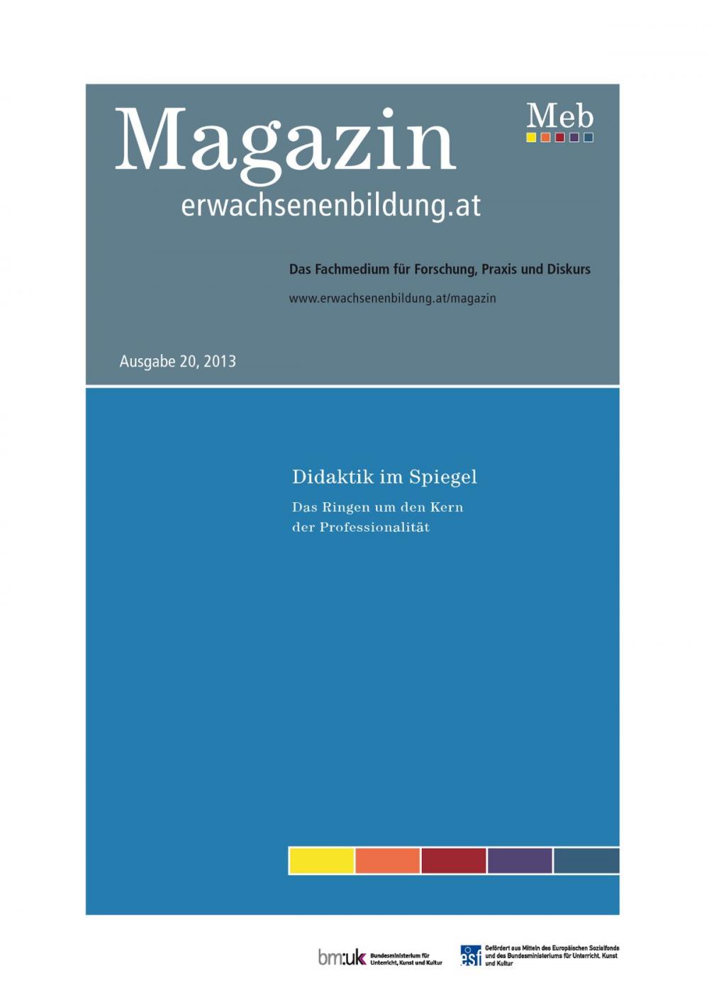 Big bigCover of Didaktik im Spiegel. Das Ringen um den Kern der Professionalität