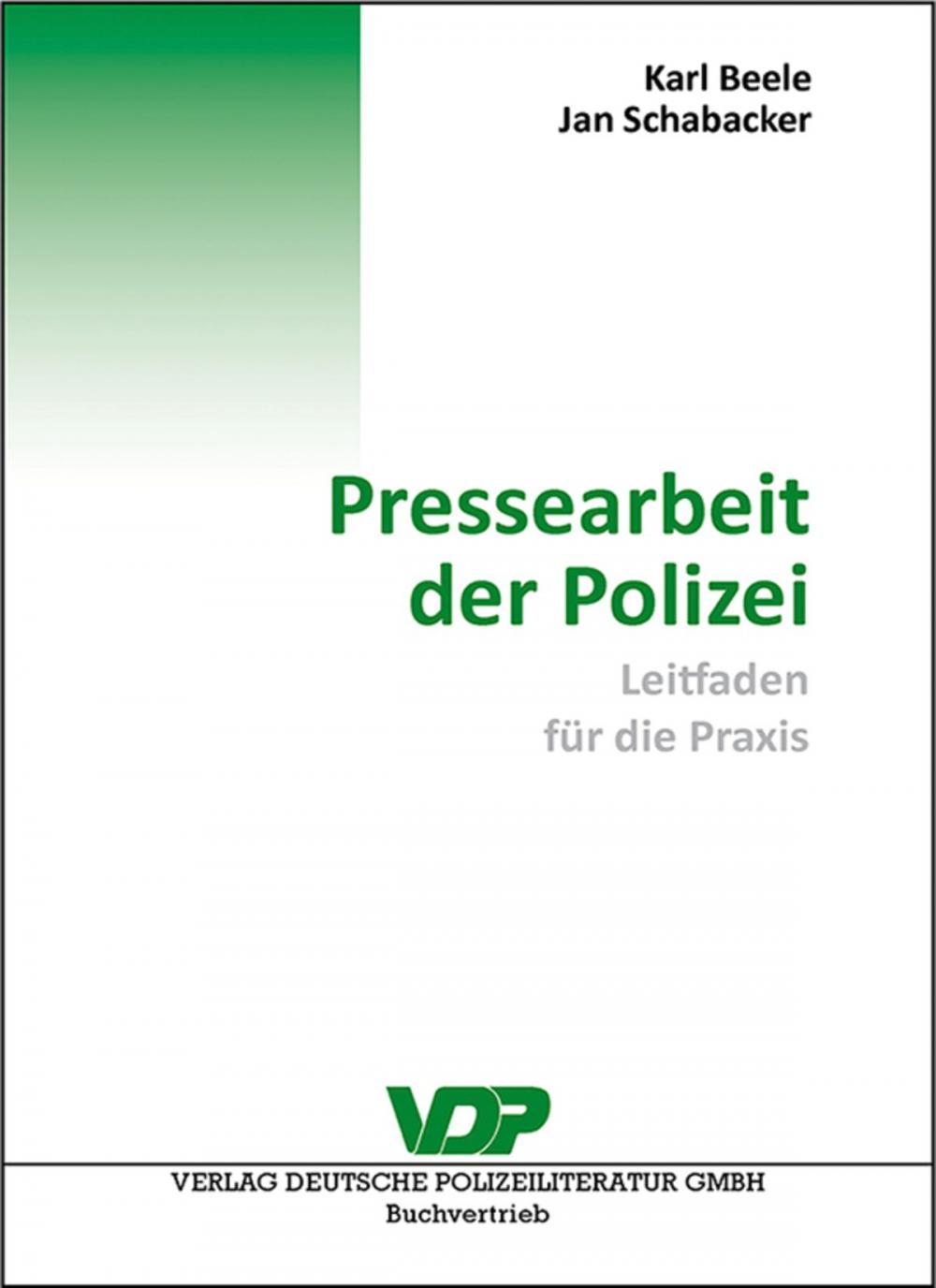 Big bigCover of Pressearbeit der Polizei