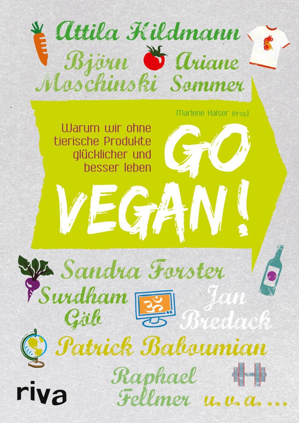 Big bigCover of Go vegan!