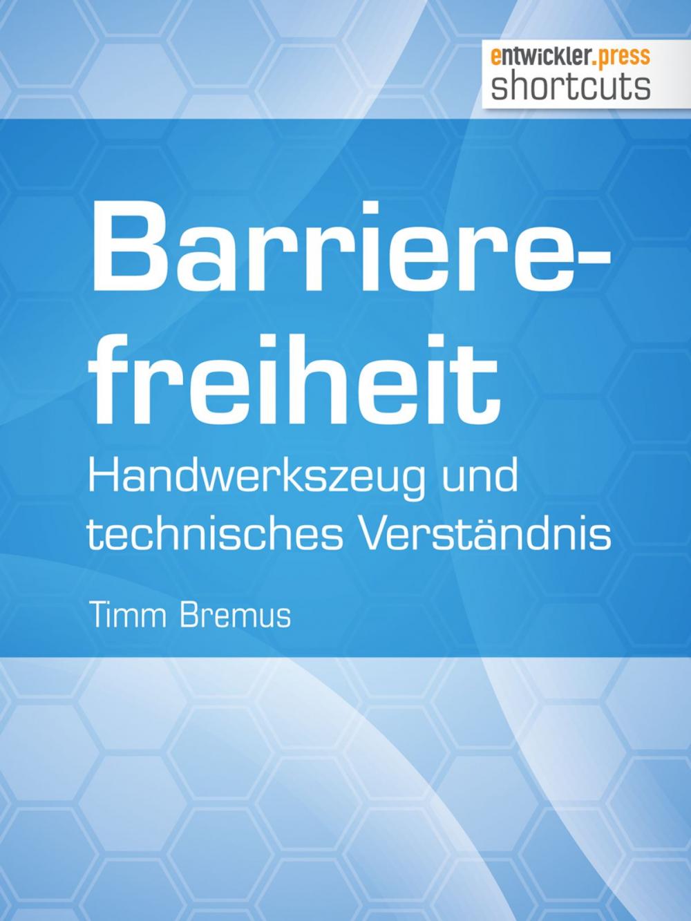 Big bigCover of Barrierefreiheit - Handwerkszeug und technisches Verständnis