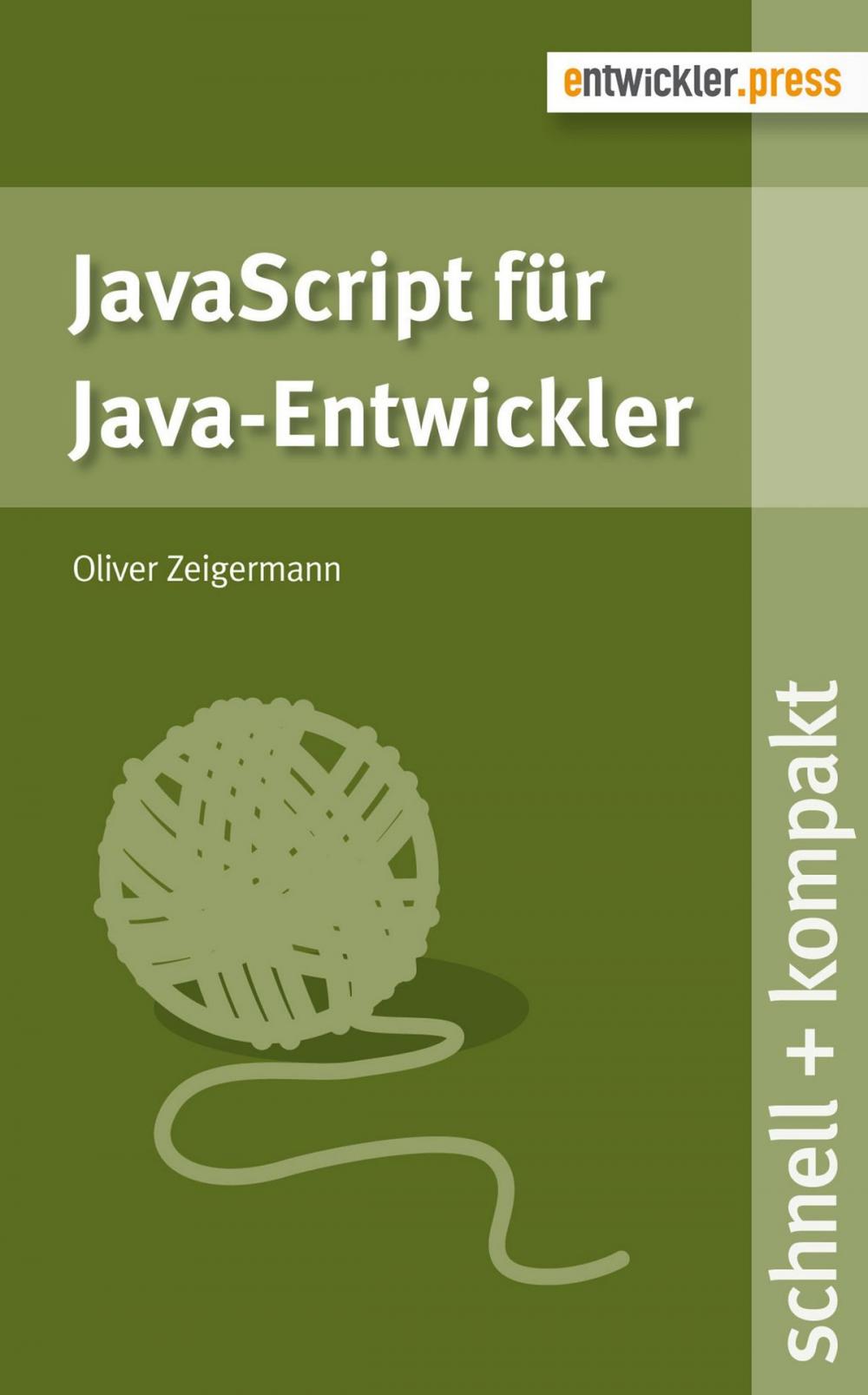 Big bigCover of JavaScript für Java-Entwickler