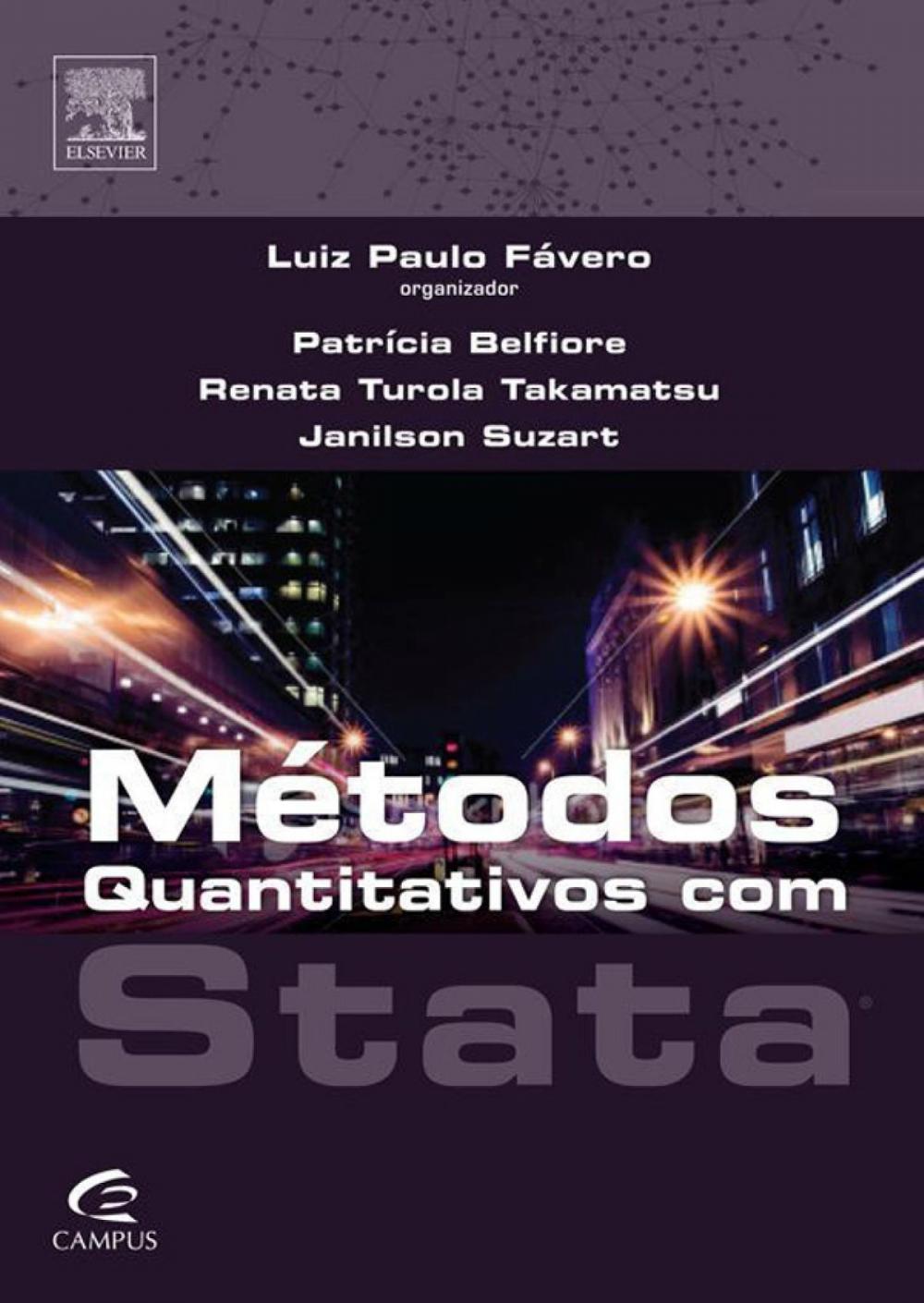 Big bigCover of Métodos Quantitativos com Stata