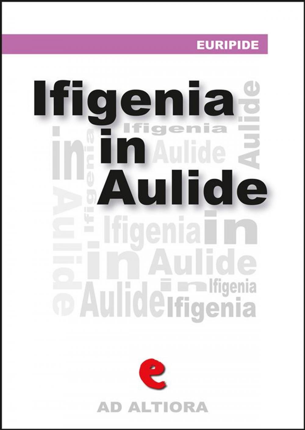 Big bigCover of Ifigenía in Àulide