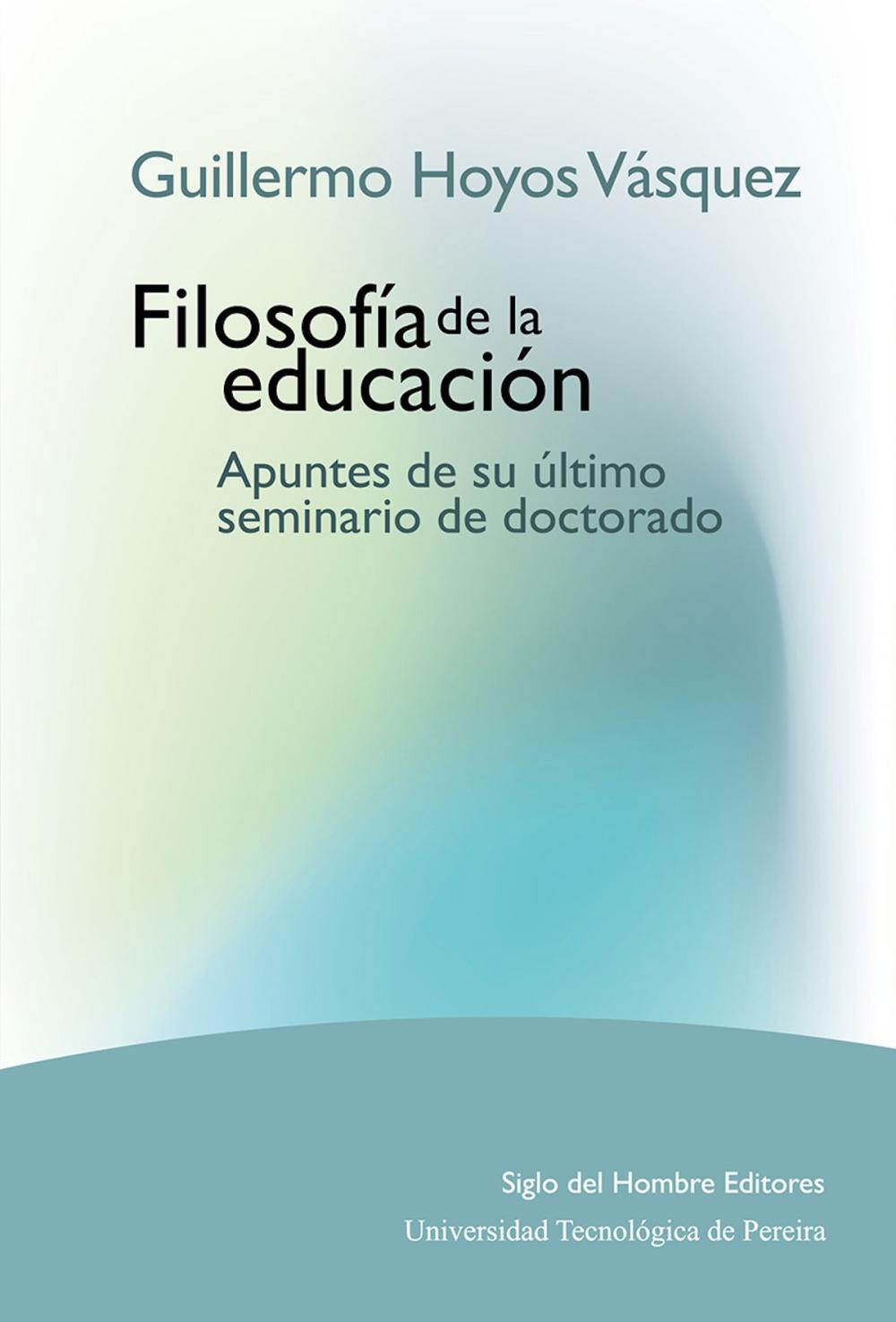 Big bigCover of Filosofía de la educación