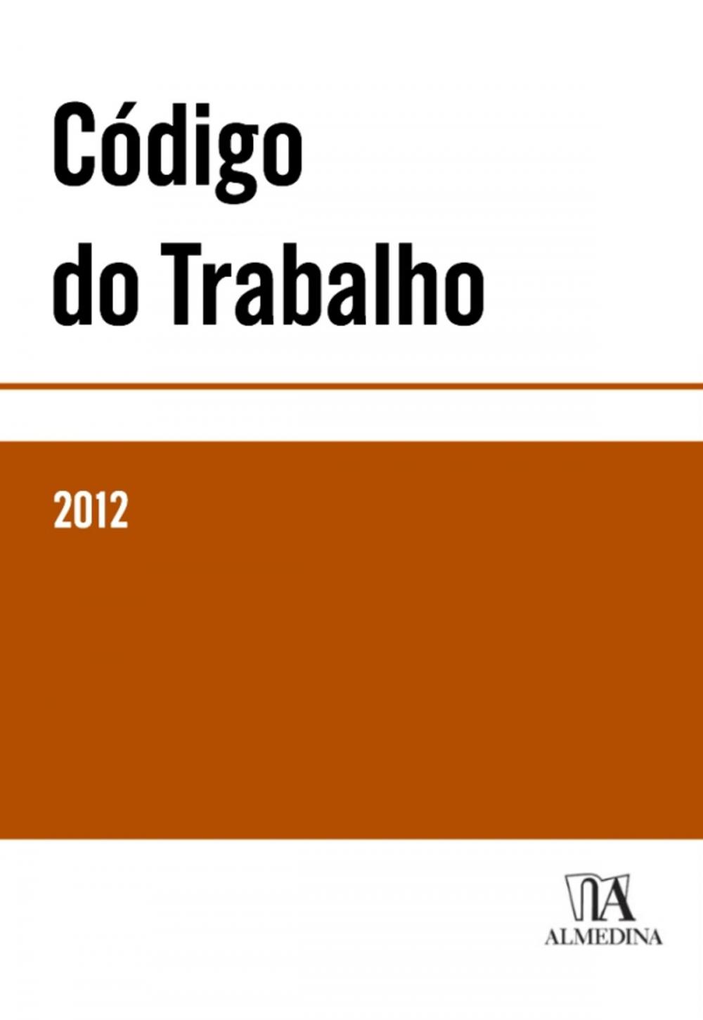 Big bigCover of Código do Trabalho