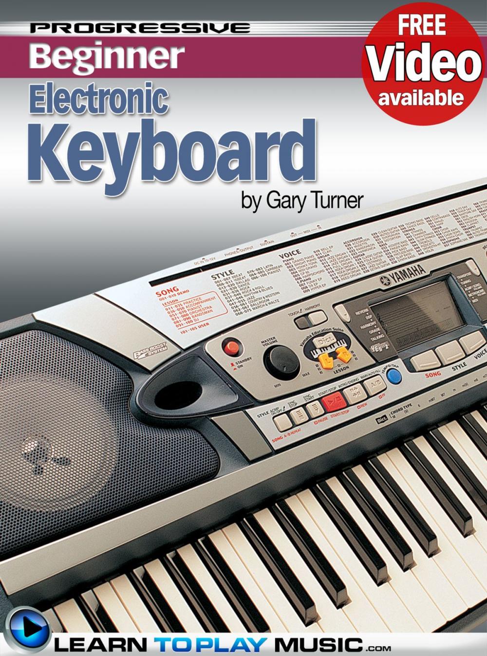 Big bigCover of Electronic Keyboard Lessons for Beginners