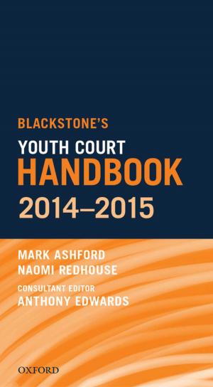 Cover of Blackstone's Youth Court Handbook 2014-2015