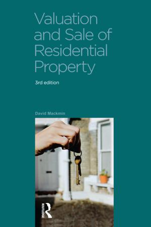 Cover of the book Valuation and Sale of Residential Property by James B. Marsh
