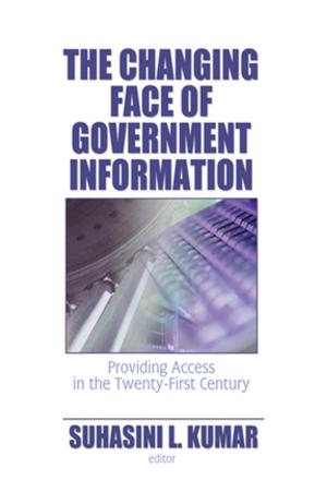 Cover of the book The Changing Face of Government Information by Helen Watanabe-O'Kelly, Adam Morton