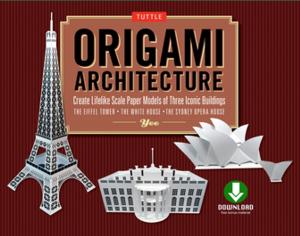Book cover of Origami Architecture (booklet & downloadable content)
