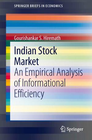 Cover of the book Indian Stock Market by Sant Saran Bhojwani, Prem Kumar Dantu