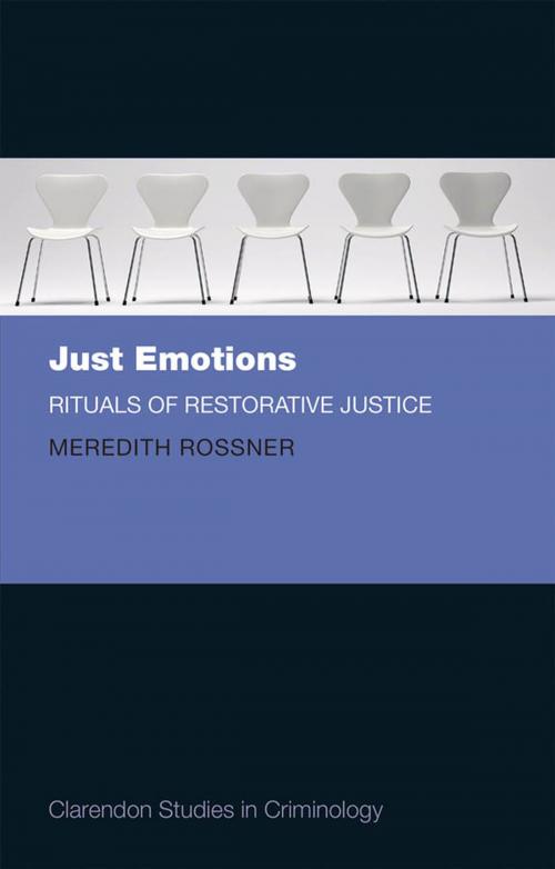 Cover of the book Just Emotions by Meredith Rossner, OUP Oxford