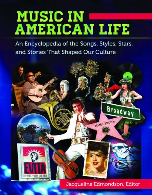 Cover of the book Music in American Life: An Encyclopedia of the Songs, Styles, Stars, and Stories that Shaped our Culture [4 volumes] by , ABC-CLIO