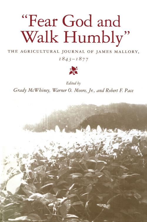 Cover of the book "Fear God and Walk Humbly" by James Mallory, University of Alabama Press